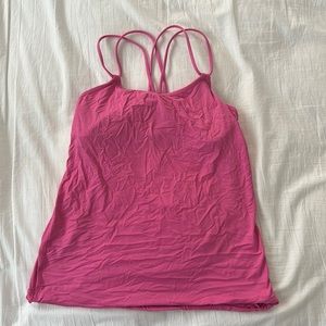 Lululemon Open Back Tank Top